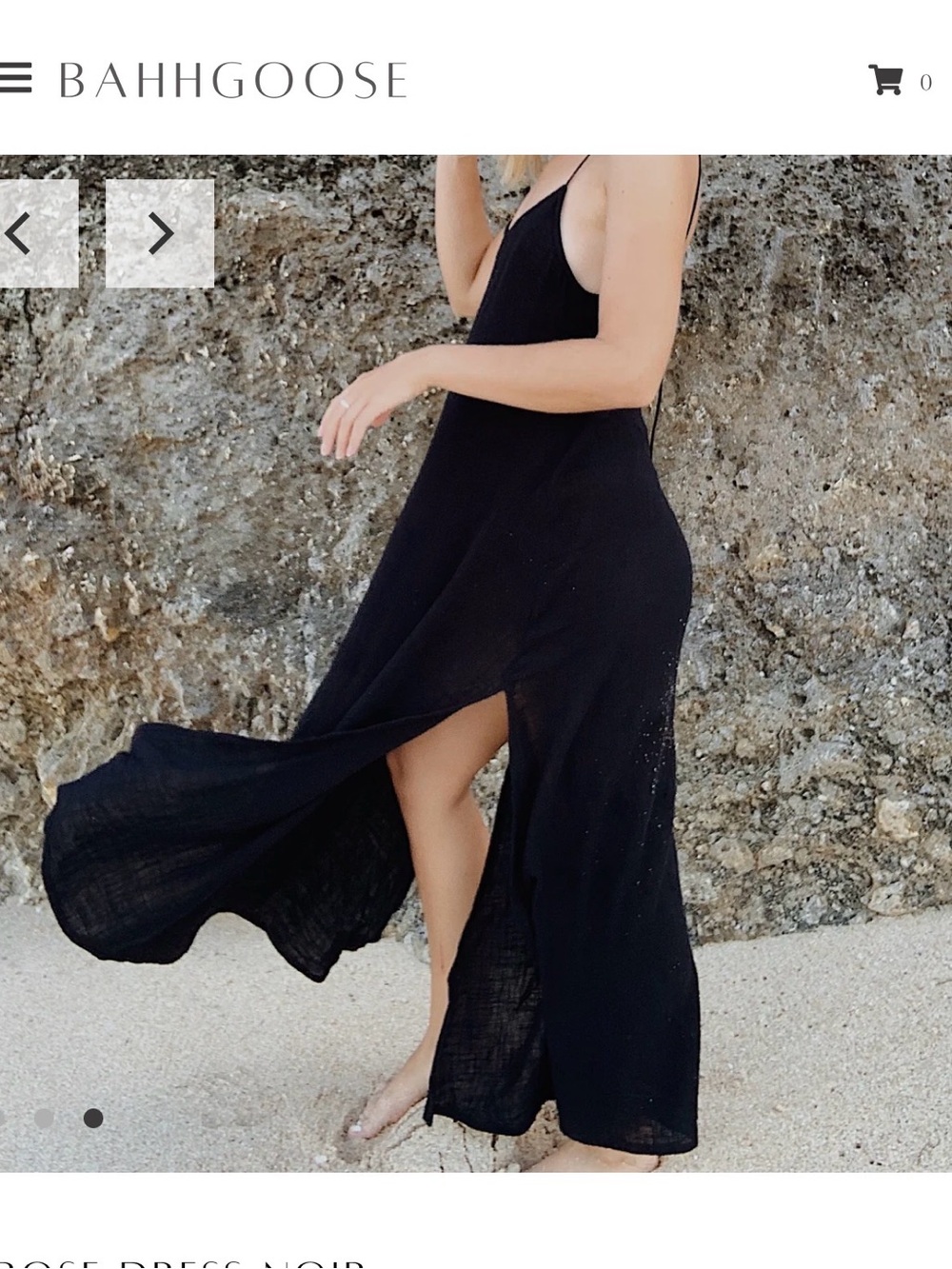 Linen & cotton Bahhgoose dress - Picture 6 of 6